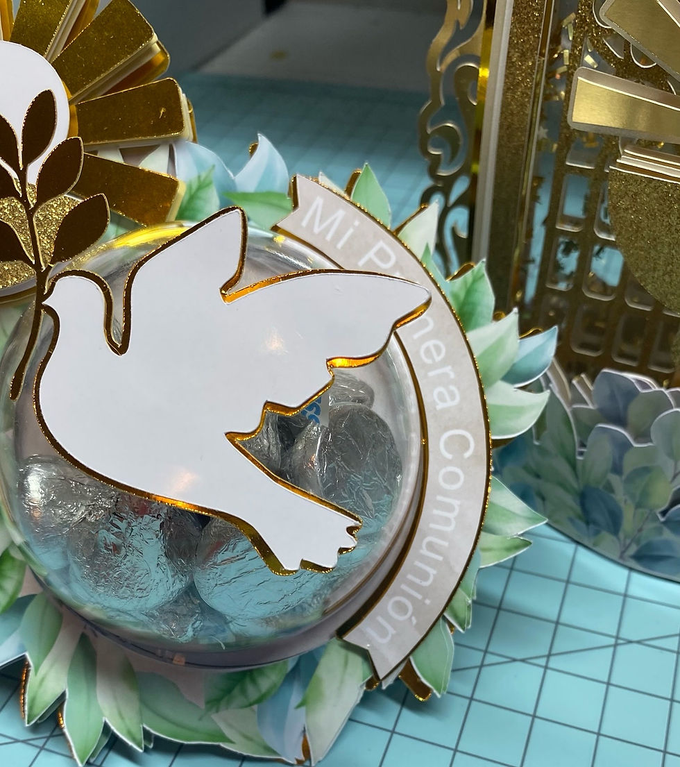 Thumbnail: Custom Baptism, Christening, First Communion, or Confirmation Cake Topper