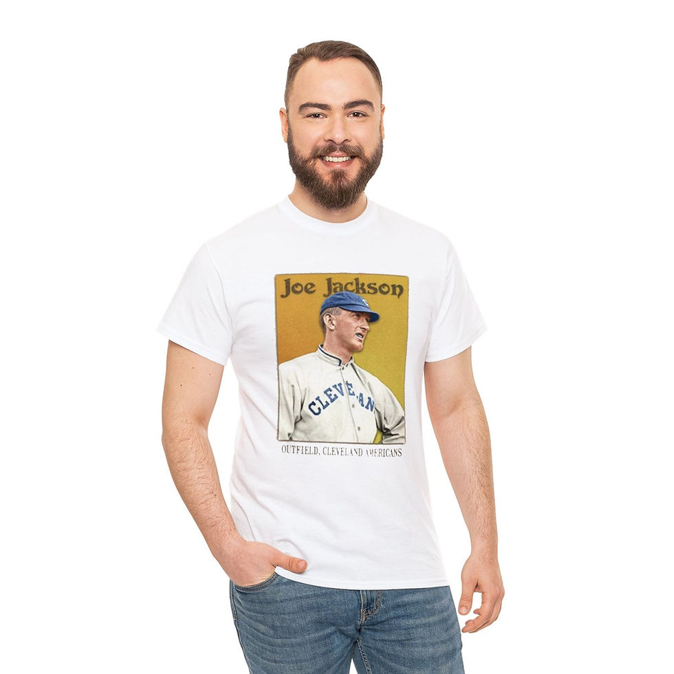 Thumbnail: Shoeless Joe Jackson Cleveland Baseball T Shirt