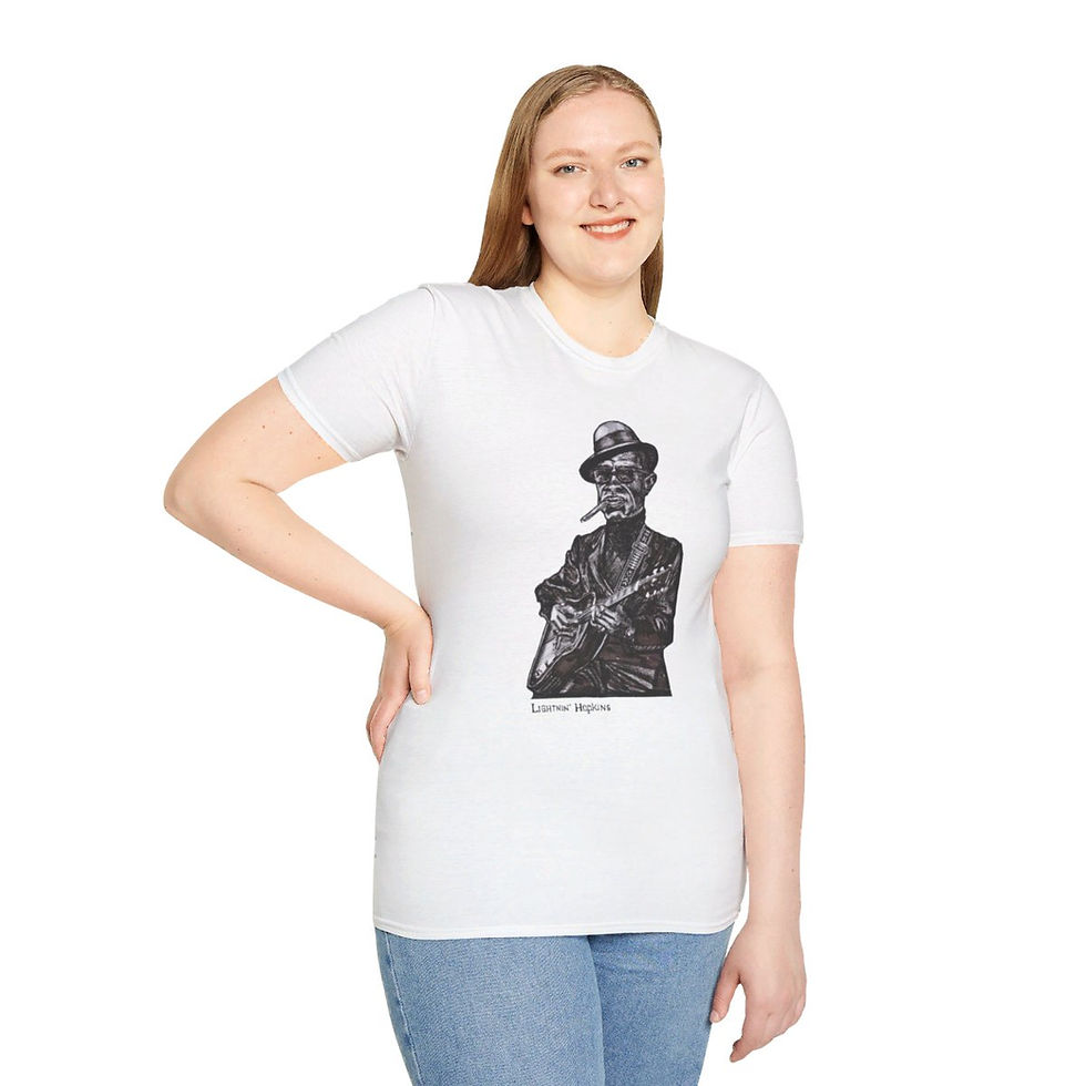 Thumbnail: Lightening Hopkins Blues Music T Shirt