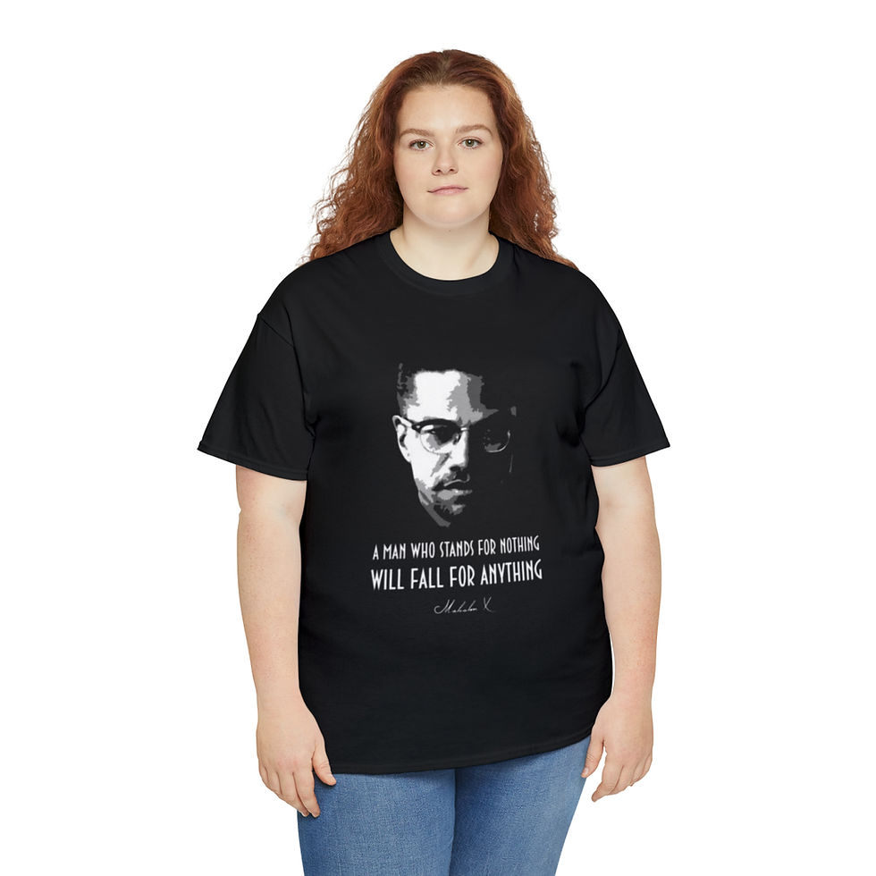 Thumbnail: Malcolm X Civil Rights Social Justice Quote T Shirt