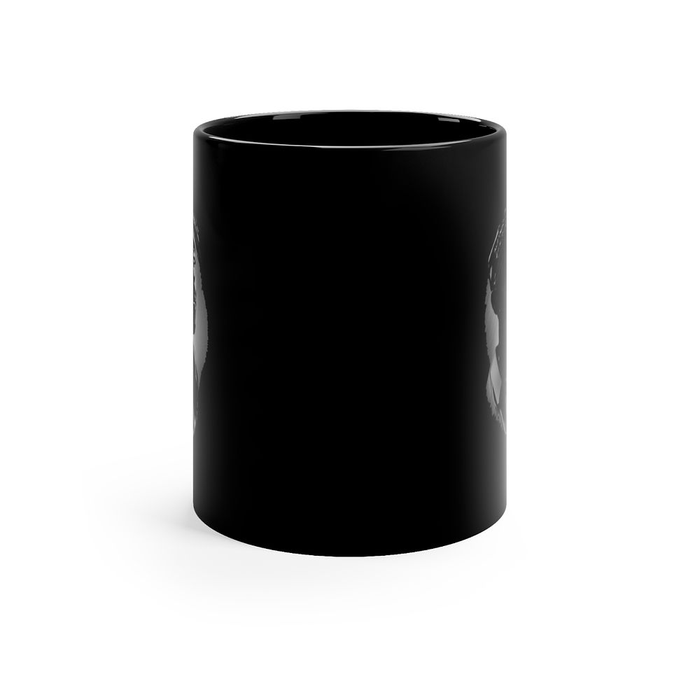 Thumbnail: Tupac Old School Rap Hip Pop 11oz Black Coffee Cup Mug