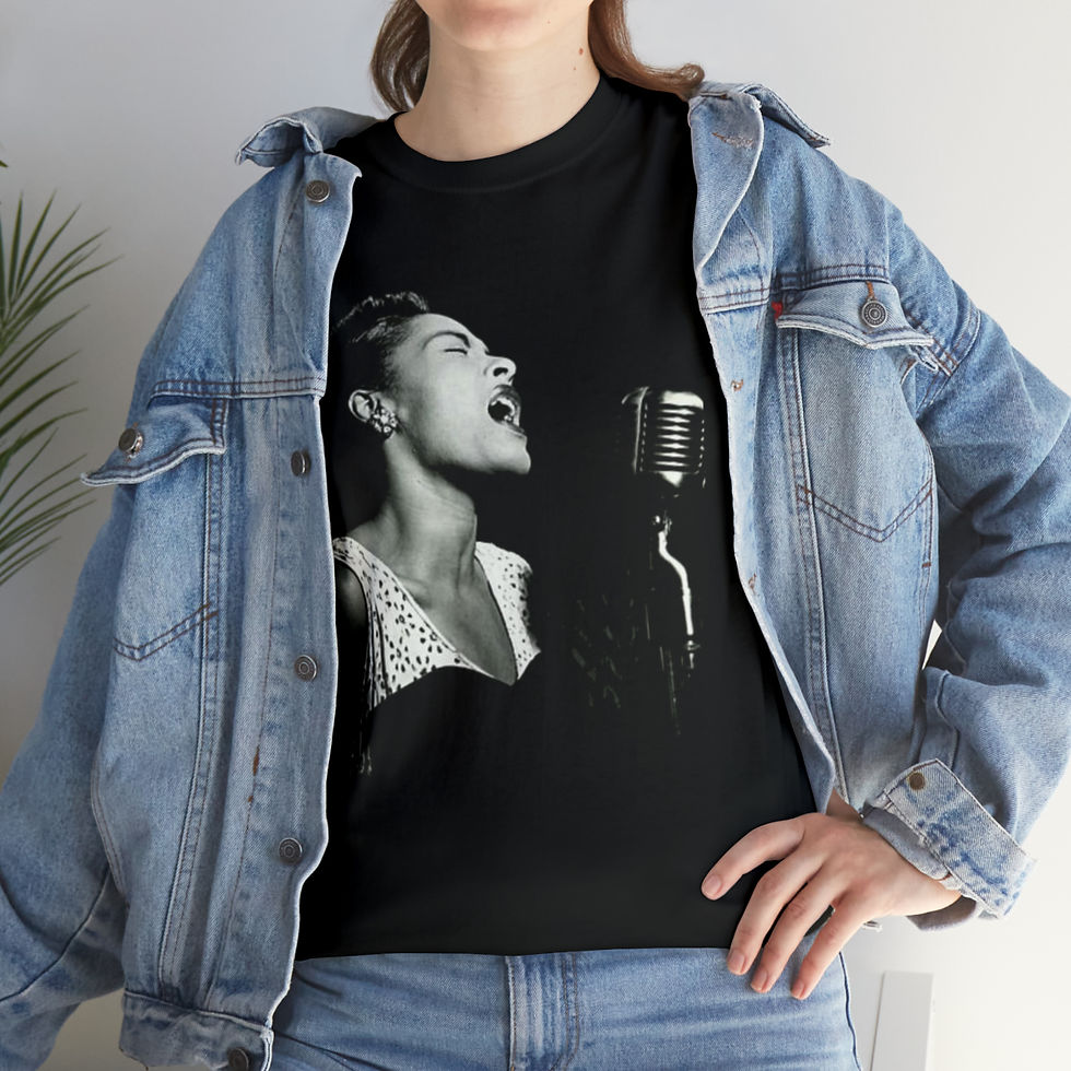 Thumbnail: Billie Holiday Jazz Singer Music T Shirt