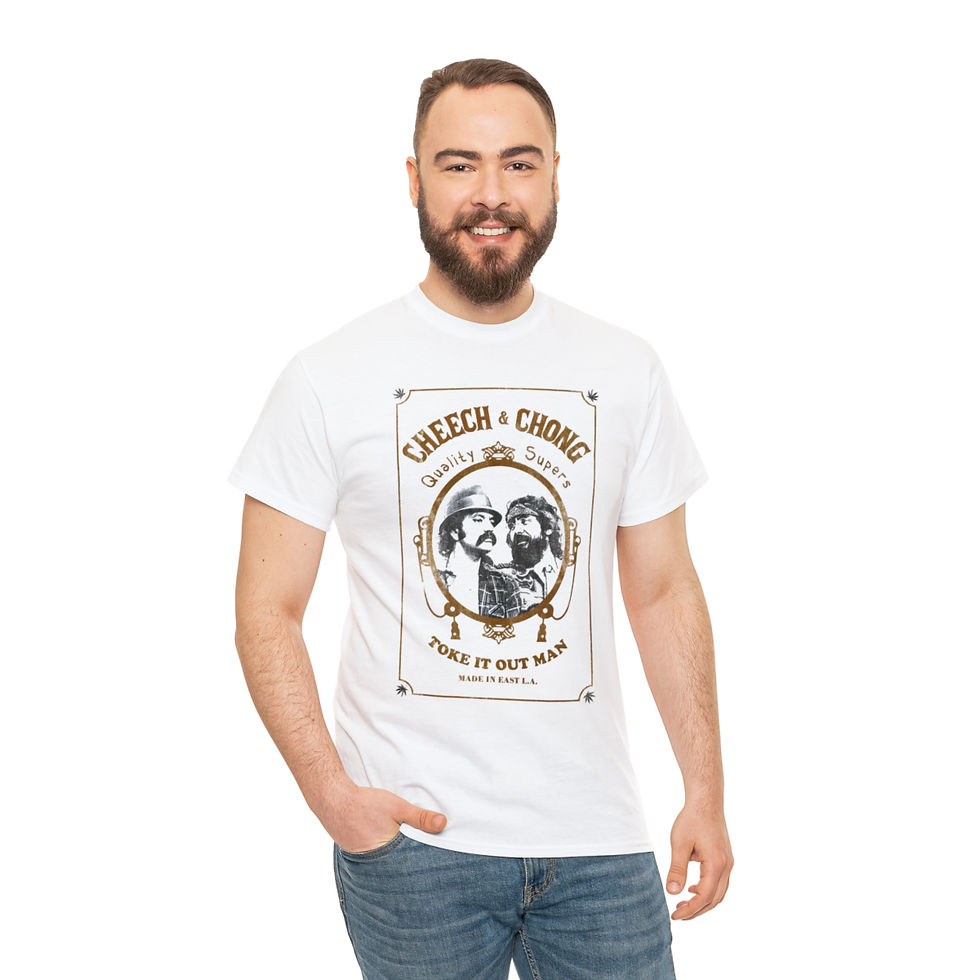 Thumbnail: Cheech & Chong Up In Smoke Cannabis Movie T Shirt 