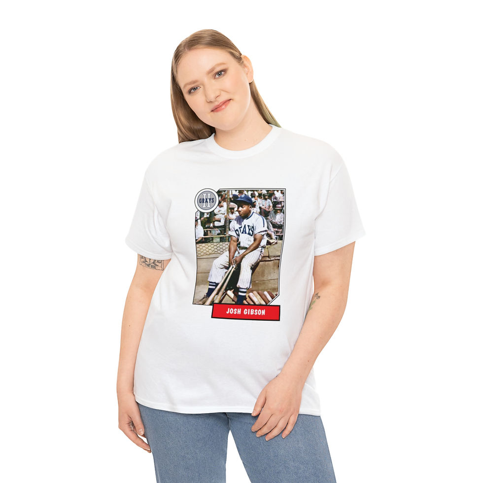 Thumbnail: Josh Gibson Negro League Baseball Player T Shirt