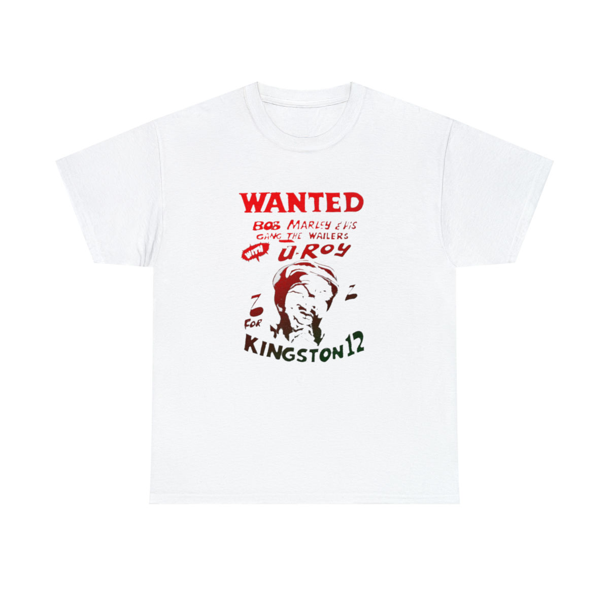 Bob Marley U Roy Reggae Music Jamaica T Shirt