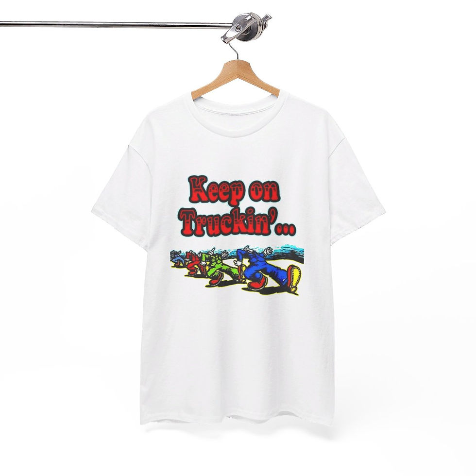 Thumbnail: Keep on Truckin' Grateful Dead Stanley Mouse T Shirt 