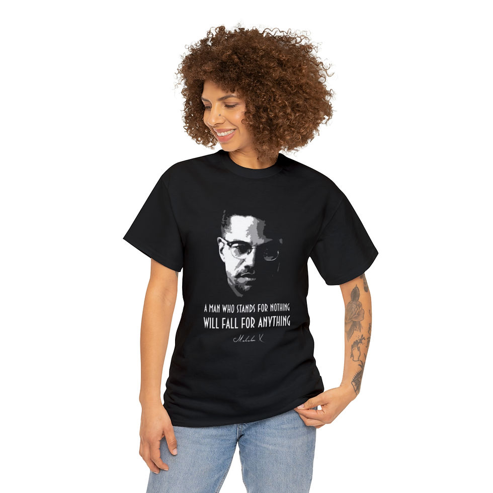 Thumbnail: Malcolm X Civil Rights Social Justice Quote T Shirt