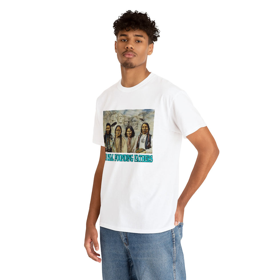 Thumbnail: Real Founding Fathers Native American Political T Shirt
