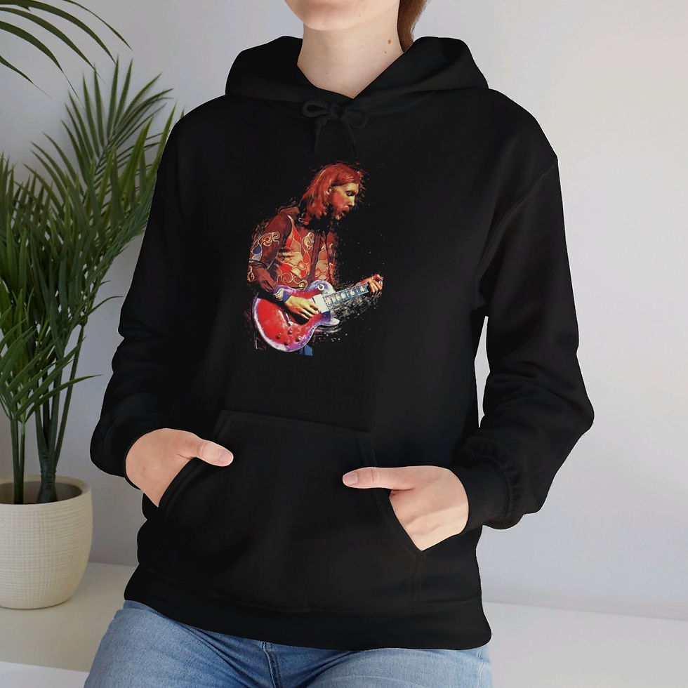 Thumbnail: Duane Allman Brothers Rock Music Hooded Sweatshirt