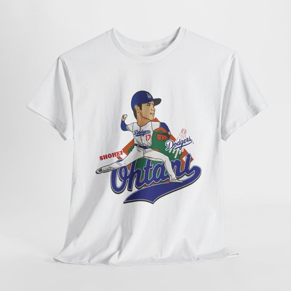 Thumbnail: Shohei Ohtani Dodgers Baseball T Shirt 