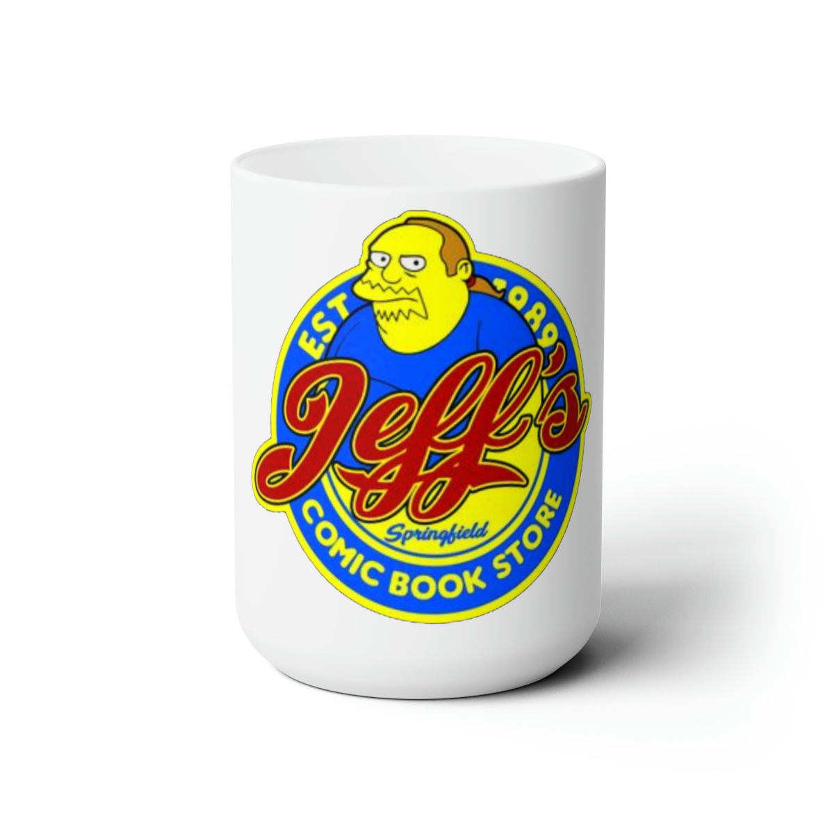 The Simpsons Comic Book Guy Ceramic Coffee Cup Mug 15oz