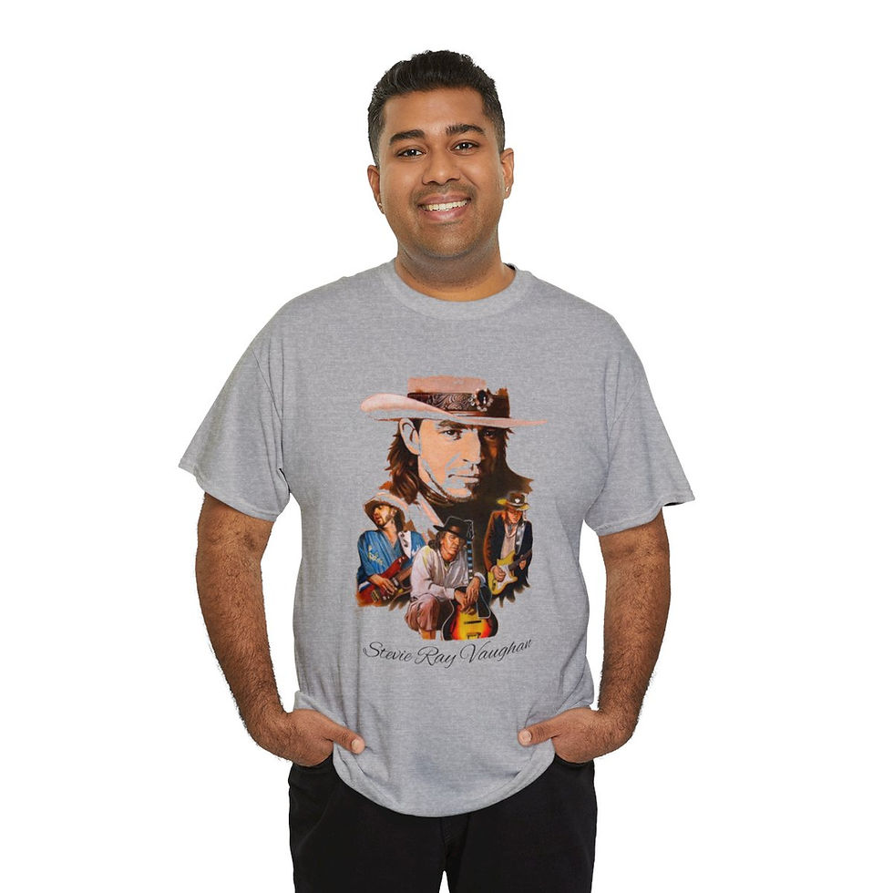 Thumbnail: Stevie Ray Vaughan Blues Guitar T Shirt