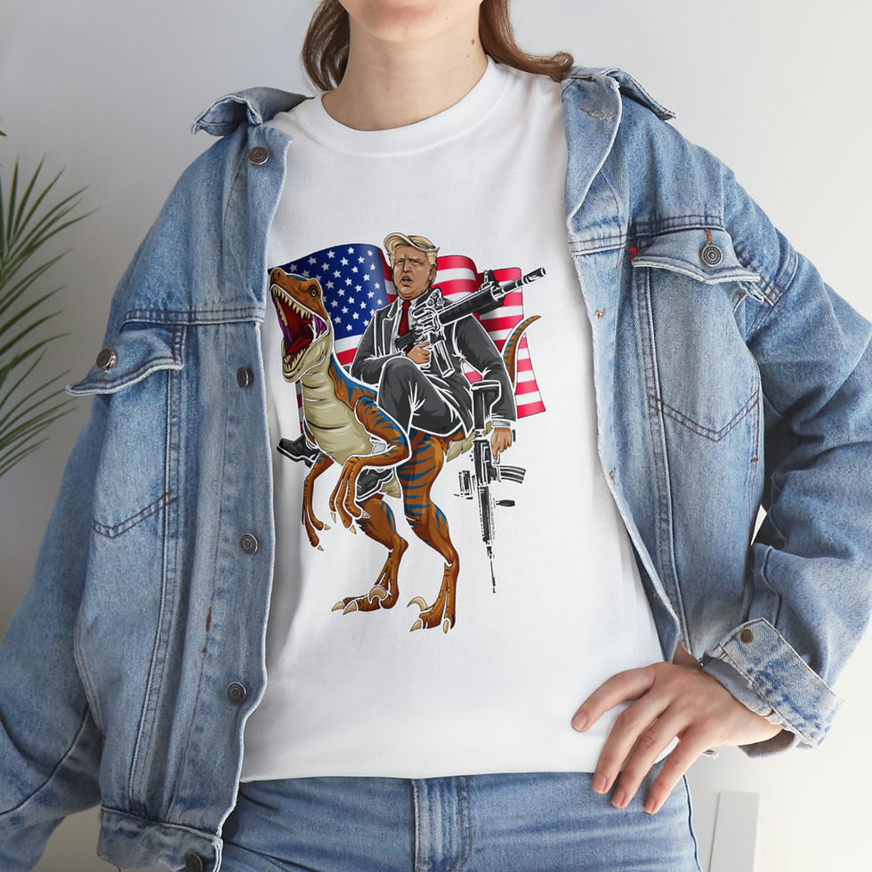 Thumbnail: Donald Trump AR-15 Dinosaur T Shirt