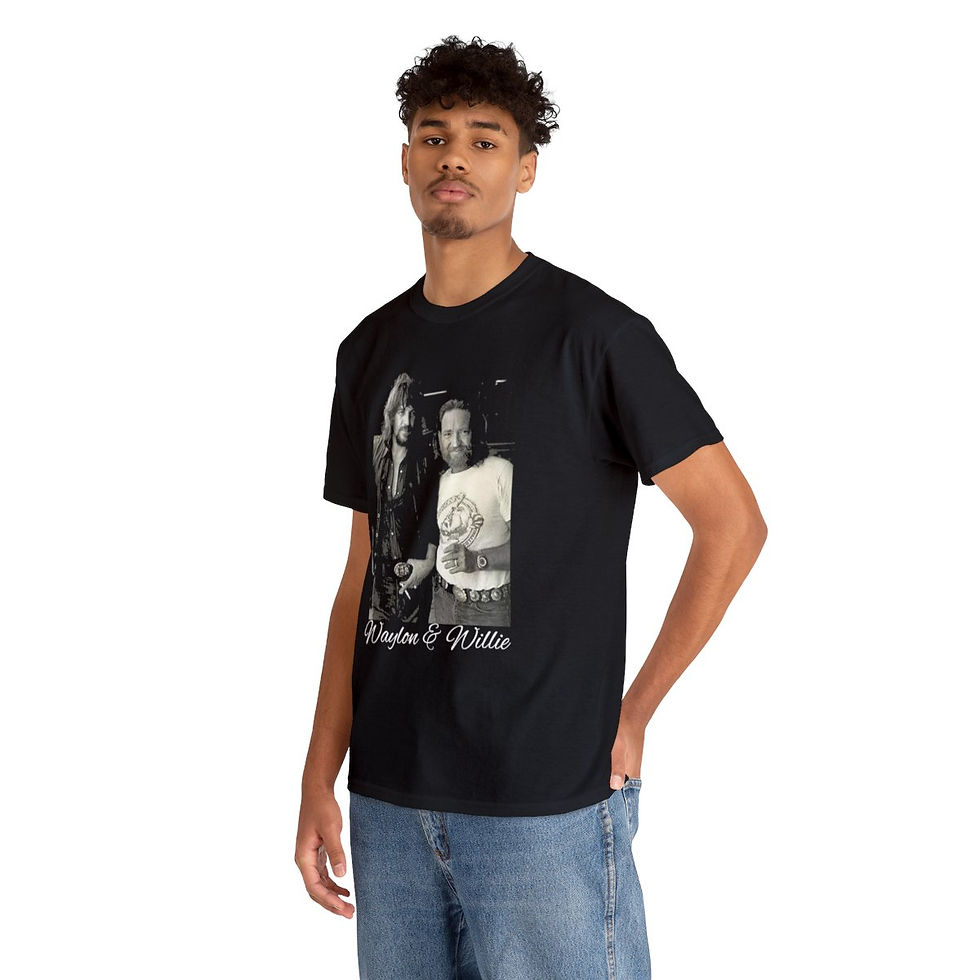 Thumbnail: Waylon Jennings Willie Nelson Country Music T Shirt