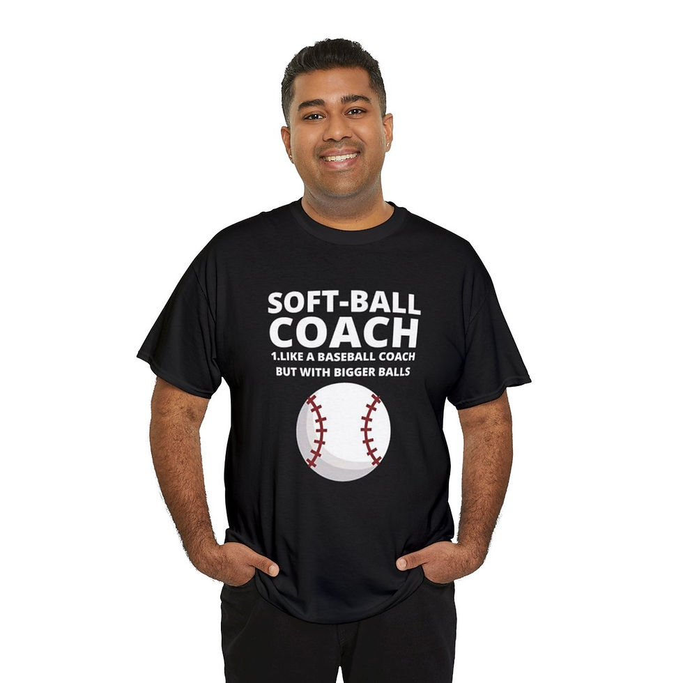 Thumbnail: Softball Coach Funny T Shirt