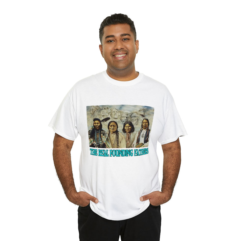 Thumbnail: Real Founding Fathers Native American Political T Shirt