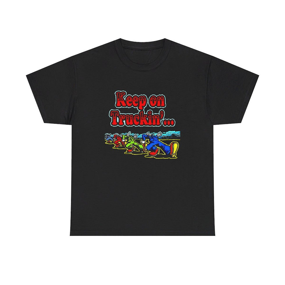 Thumbnail: Keep on Truckin' Grateful Dead Stanley Mouse T Shirt 