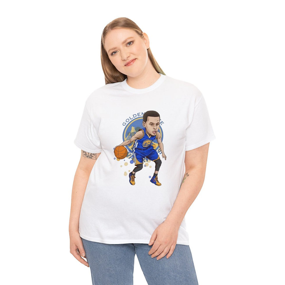 Thumbnail: Steph Curry Golden State Warriors Basketball T Shirt