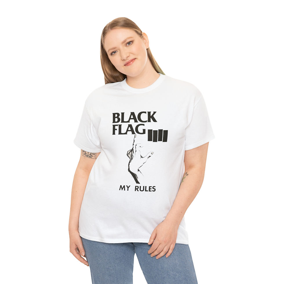Thumbnail: Black Flag Punk Rock Music T Shirt