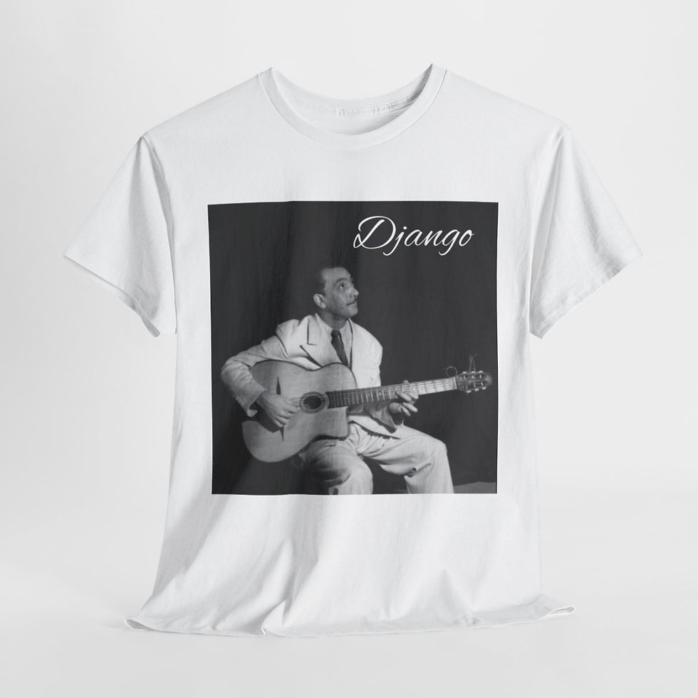 Thumbnail: Django Jazz Guitar T Shirt
