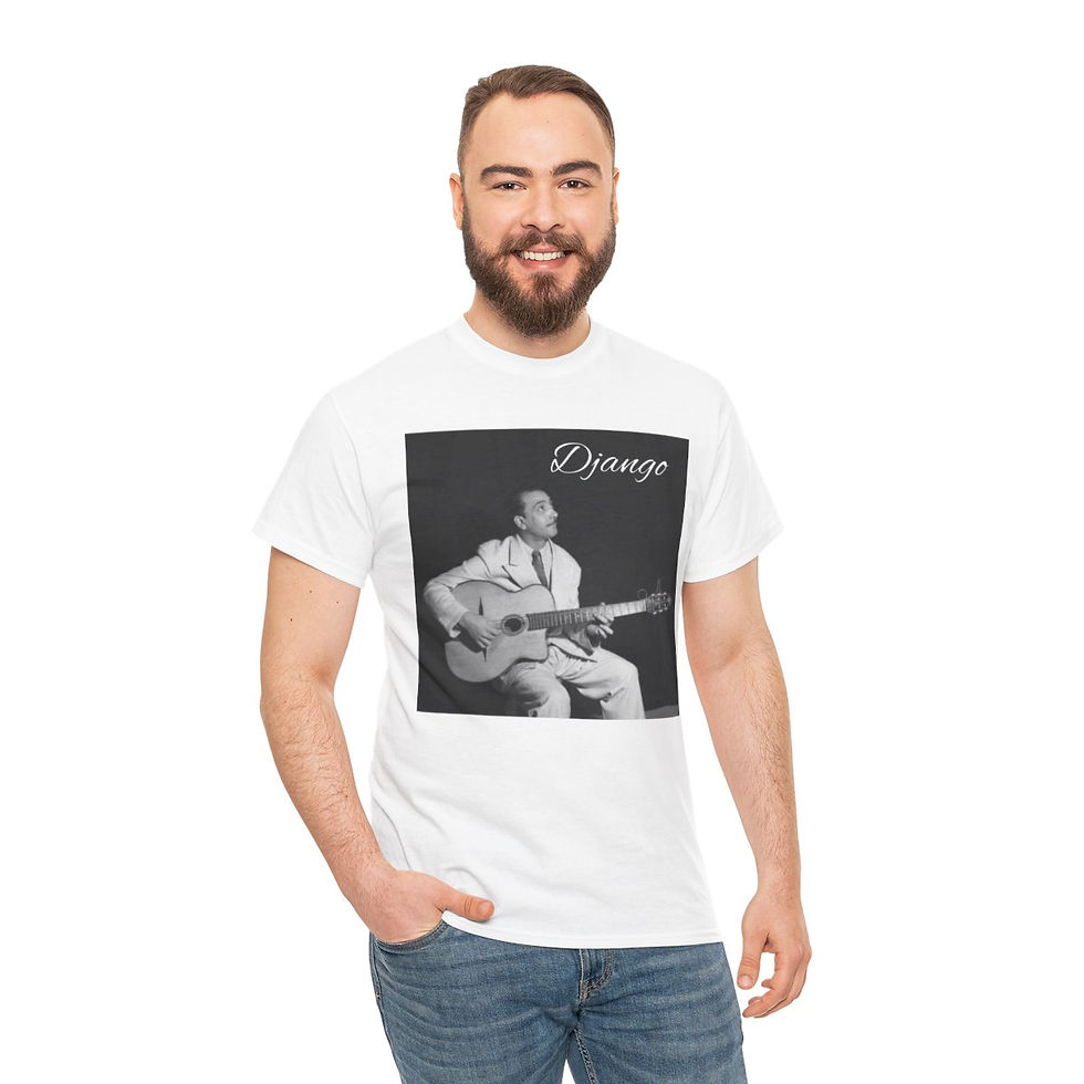 Thumbnail: Django Jazz Guitar T Shirt