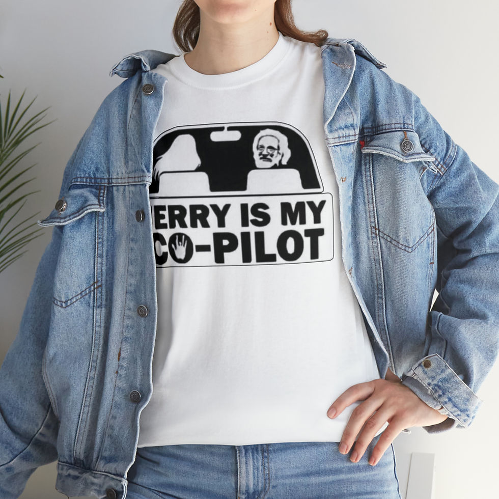 Thumbnail: Jerry Is My Copilot Jerry Garcia Grateful Dead Rock Music T Shirt
