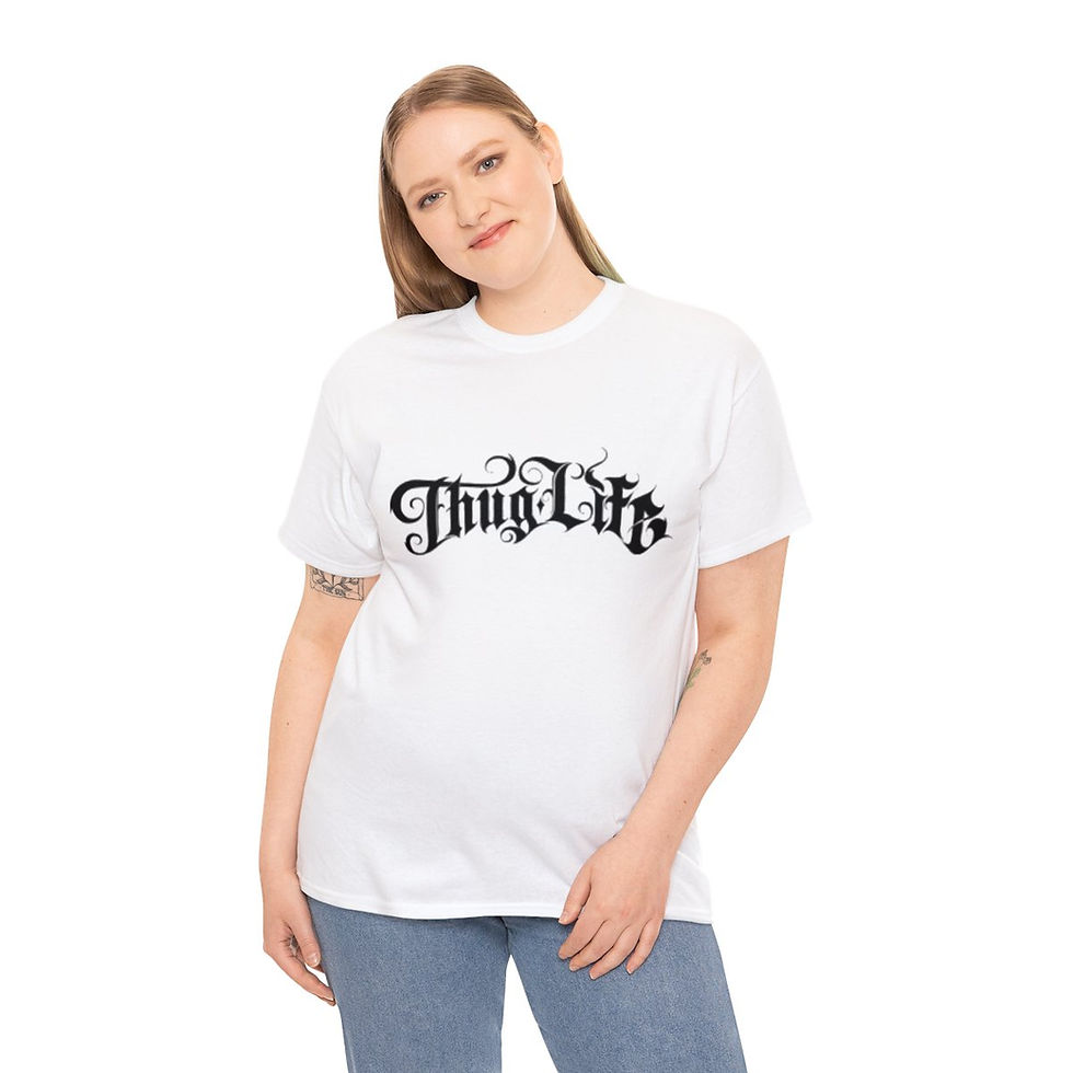 Thumbnail: Thug Life Tu Pac Rap Hip Pop T Shirt