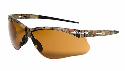 JACKSON SG with Camo Frame and Bronze Lens