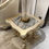 Thumbnail: Solenne French Marble Side Table