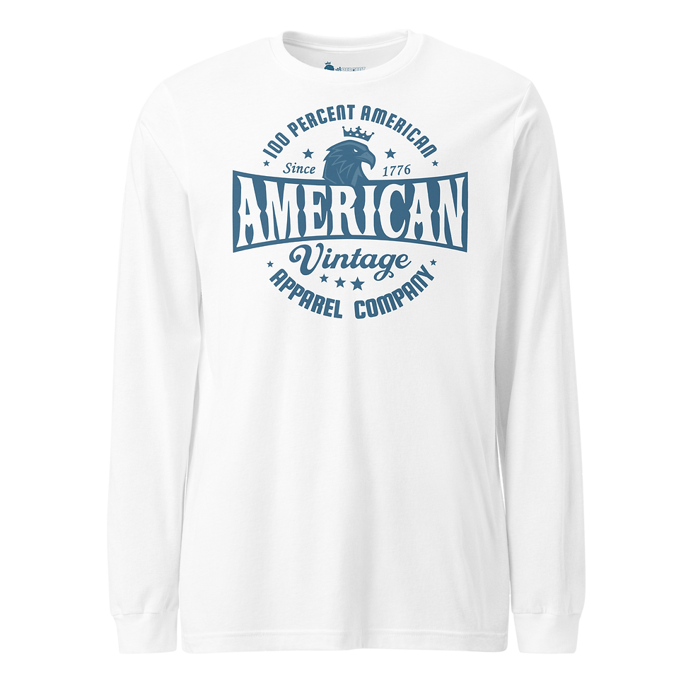 Thumbnail: Long Sleeve Shirt - Vintage Blue