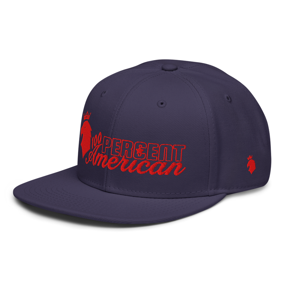 Thumbnail: Snapback - Block Logo Red