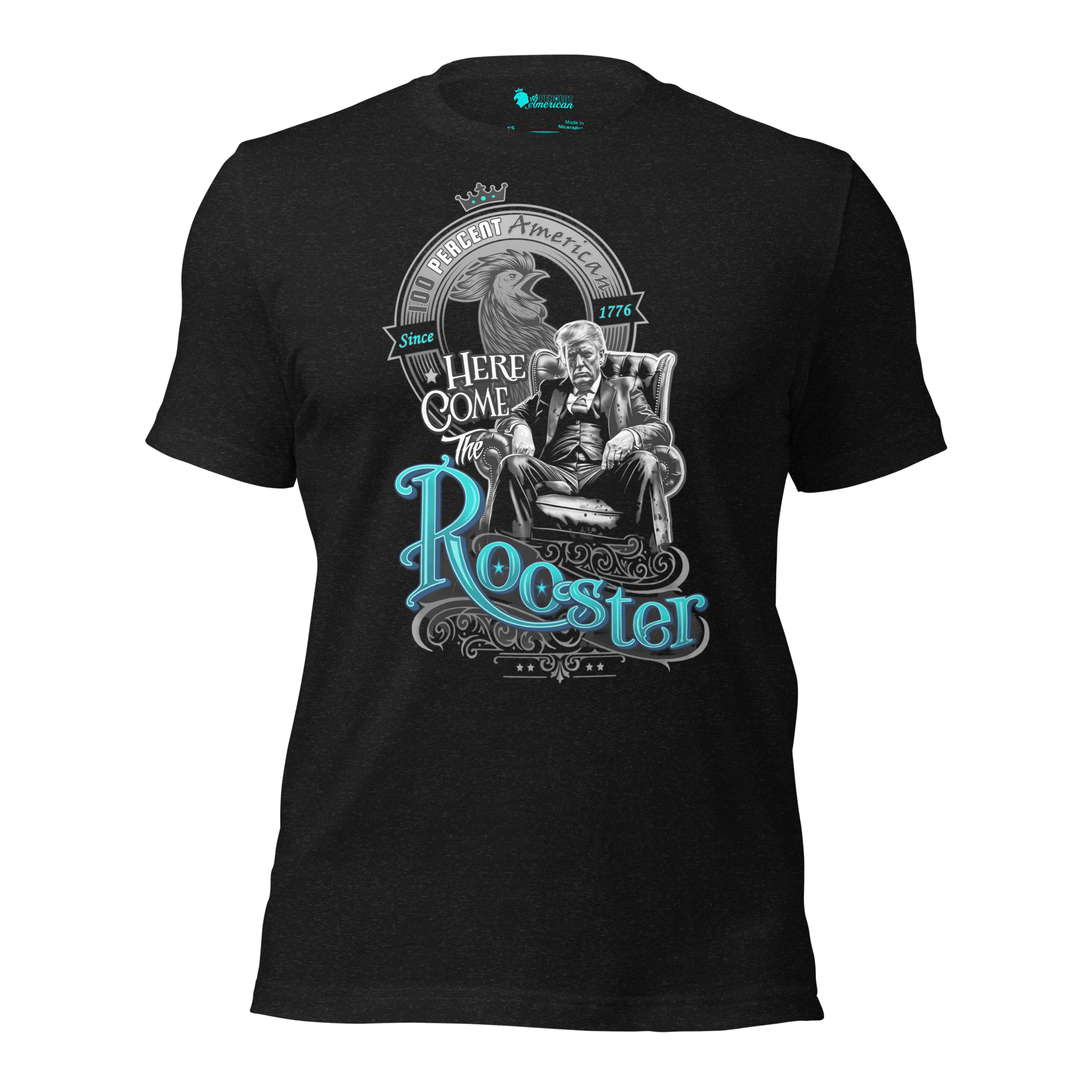 Here Come The Rooster - Charcoal