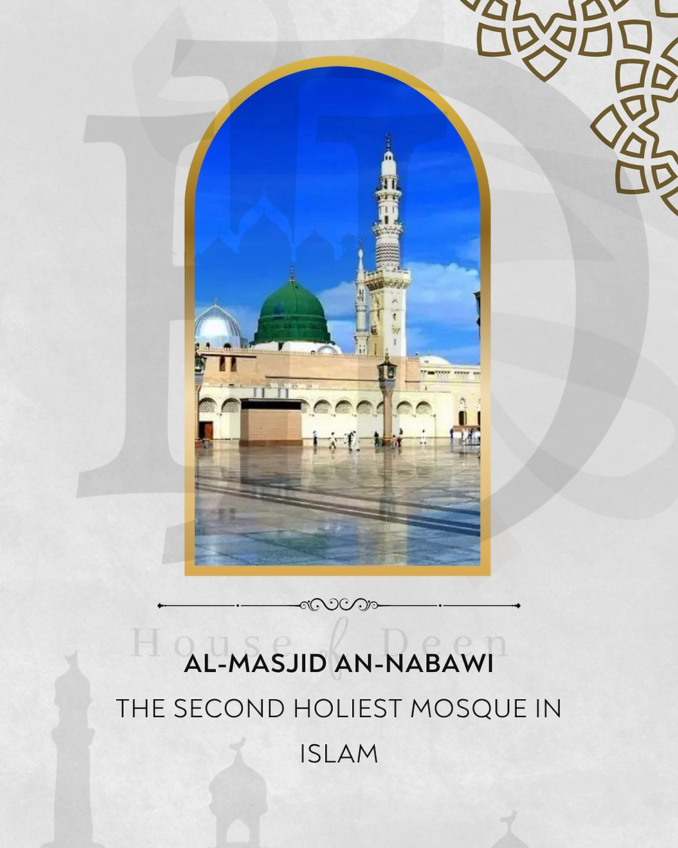 Thumbnail: The Prophets Mosque Masjid Al-Nabawi Building Block |Islamic Gift