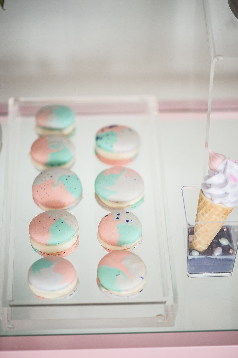 Macaroons and Cupcake Cones
