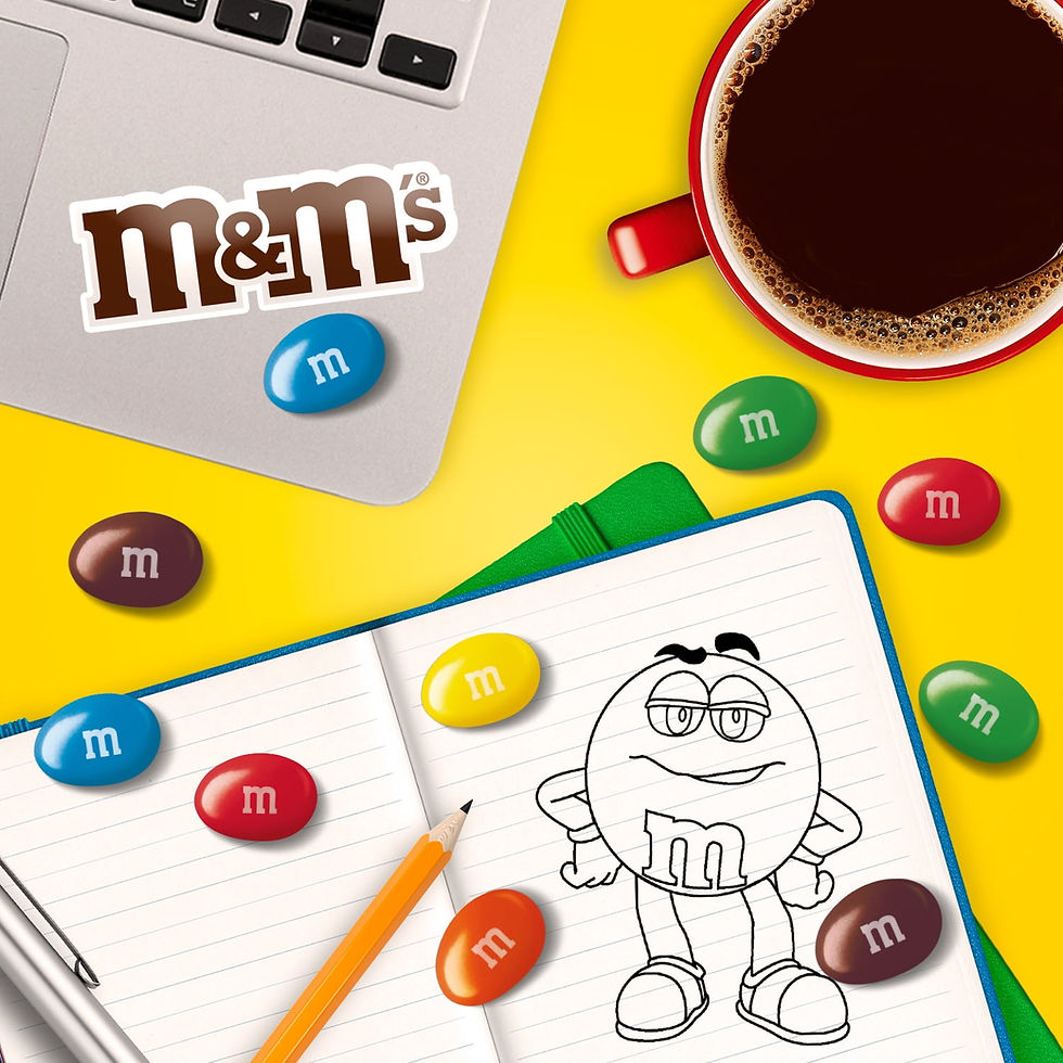 Thumbnail: M&M'S, Peanut Milk Chocolate Candies, Family Bag, 345g