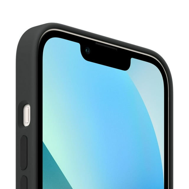 Thumbnail: iPhone 13 mini Silicone Case with MagSafe — Midnight