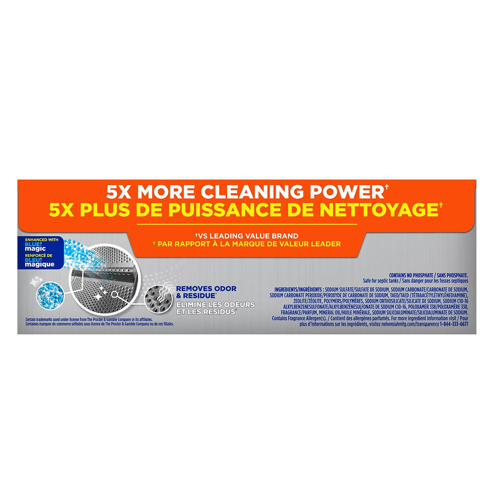 Thumbnail: Tide Washing Machine Cleaner with Oxi Powder, Odor Eliminator and Washer Residue