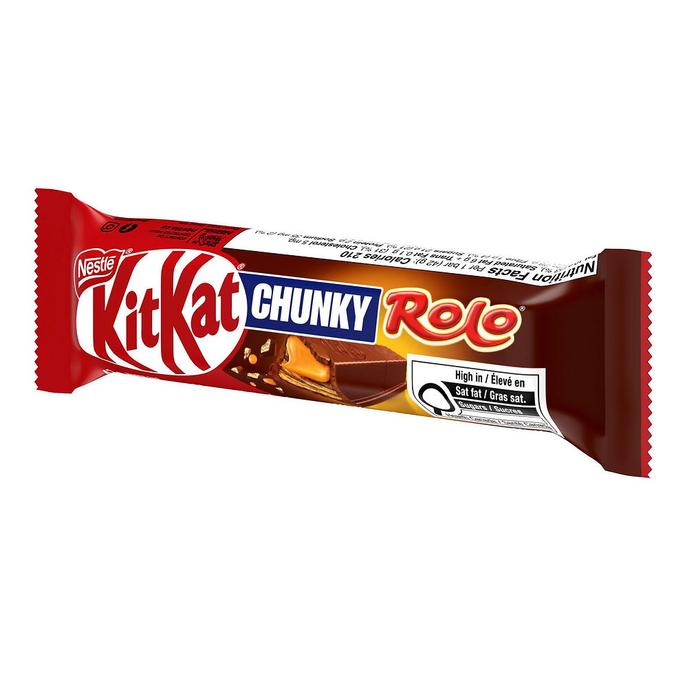 Thumbnail: KITKAT CHUNKY Rolo, Crispy Wafers & Creamy Caramel in a Chocolatey Coating, Wafe