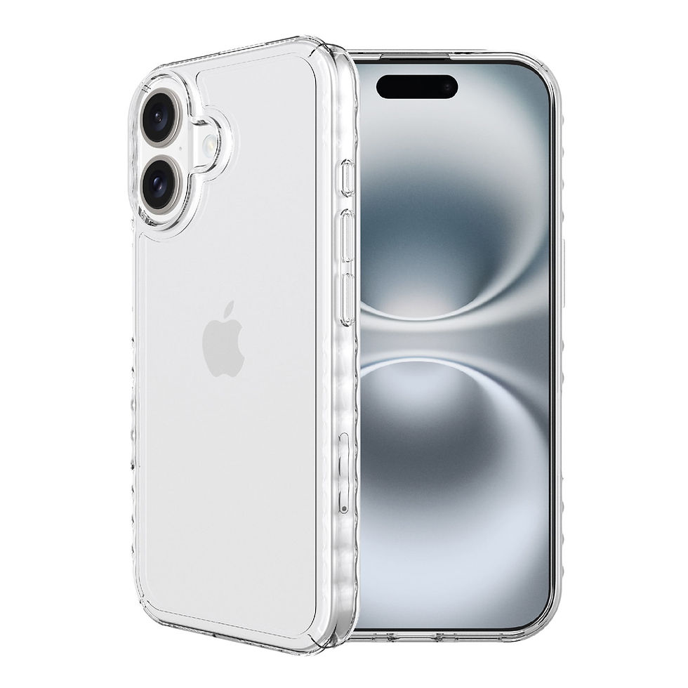 Thumbnail: onn. iPhone 16 Protective Gel Phone Case, Enhanced Side-grips
