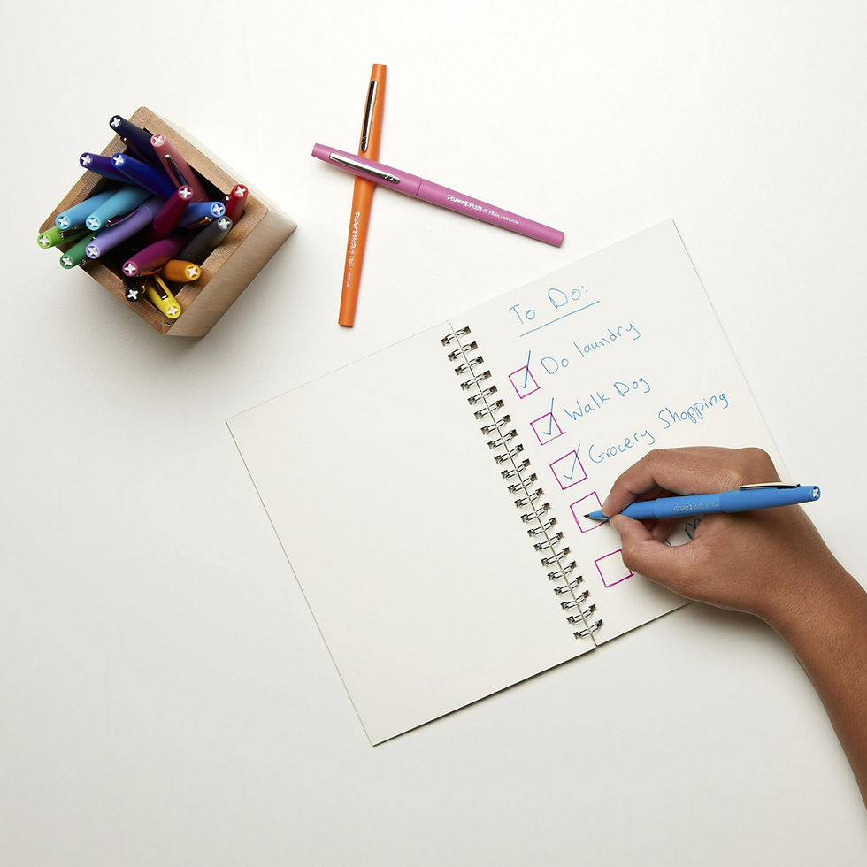 Thumbnail: Paper Mate Flair Felt Tip Pens, Medium Tip (0.7 mm), Candy Pop Colours, 24 Count