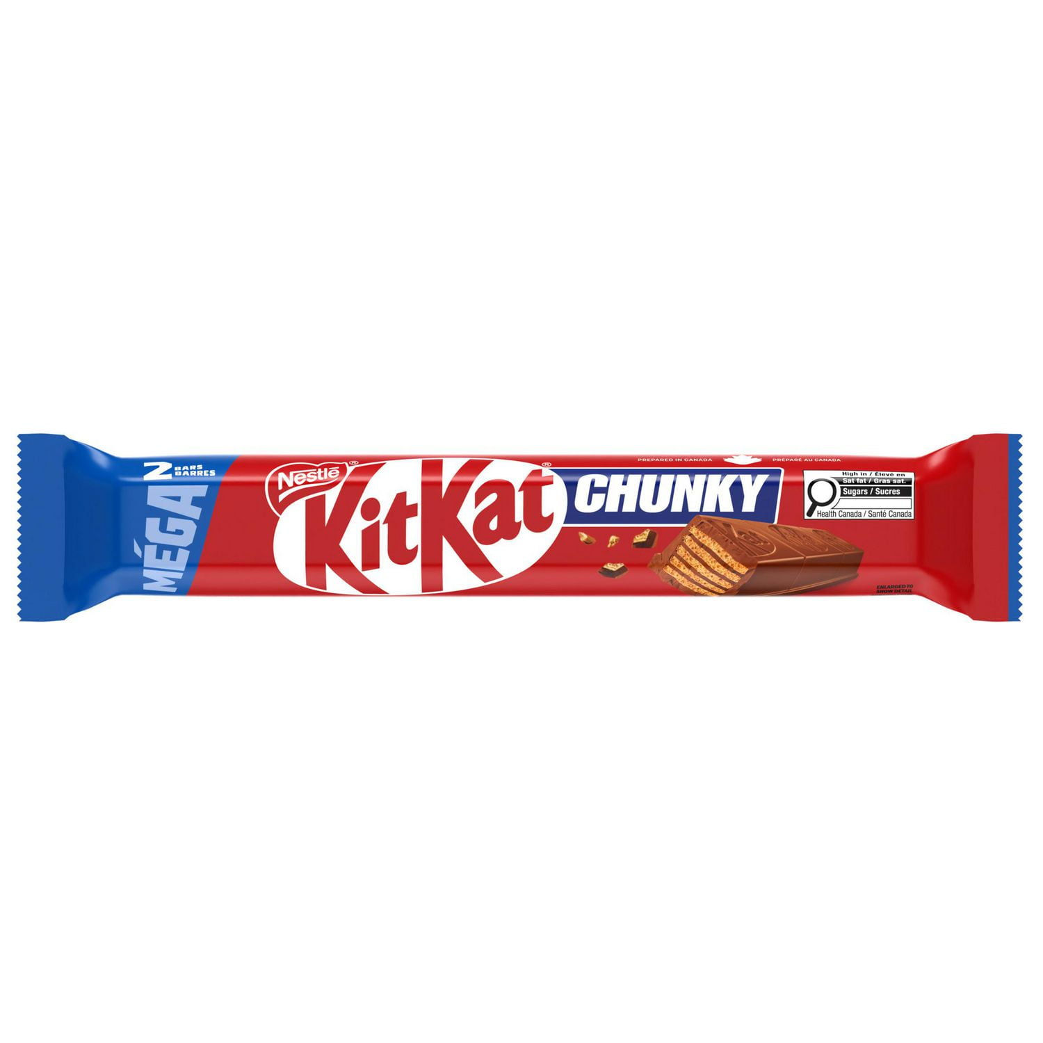 KITKAT CHUNKY, King Size, 2 Bars, Crispy KITKAT Wafer In A Thick Milk Chocolate