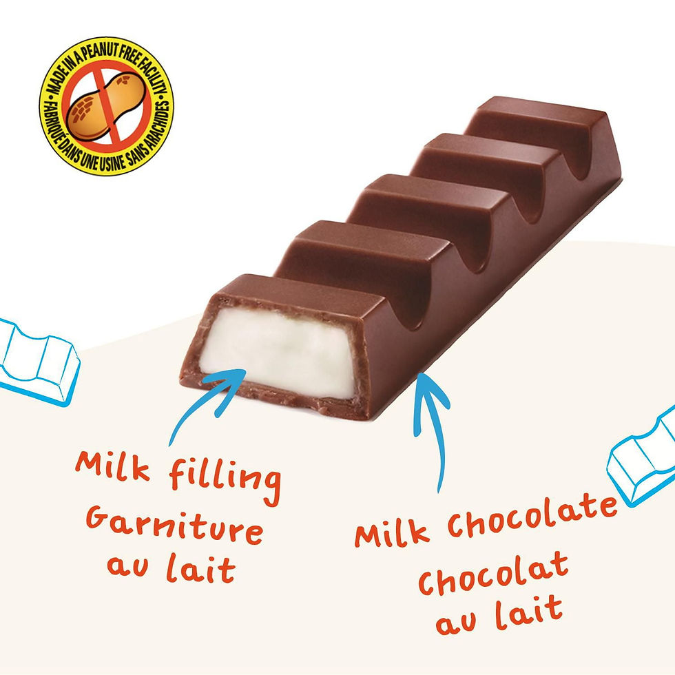 Thumbnail: KINDER CHOCOLATE/CHOCOLAT Milk Chocolate Bar With A Milky Filling, 2 Individuall