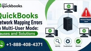 QuickBooks Network Mapping Errors in Multi-User Mode Causes and Solutions
