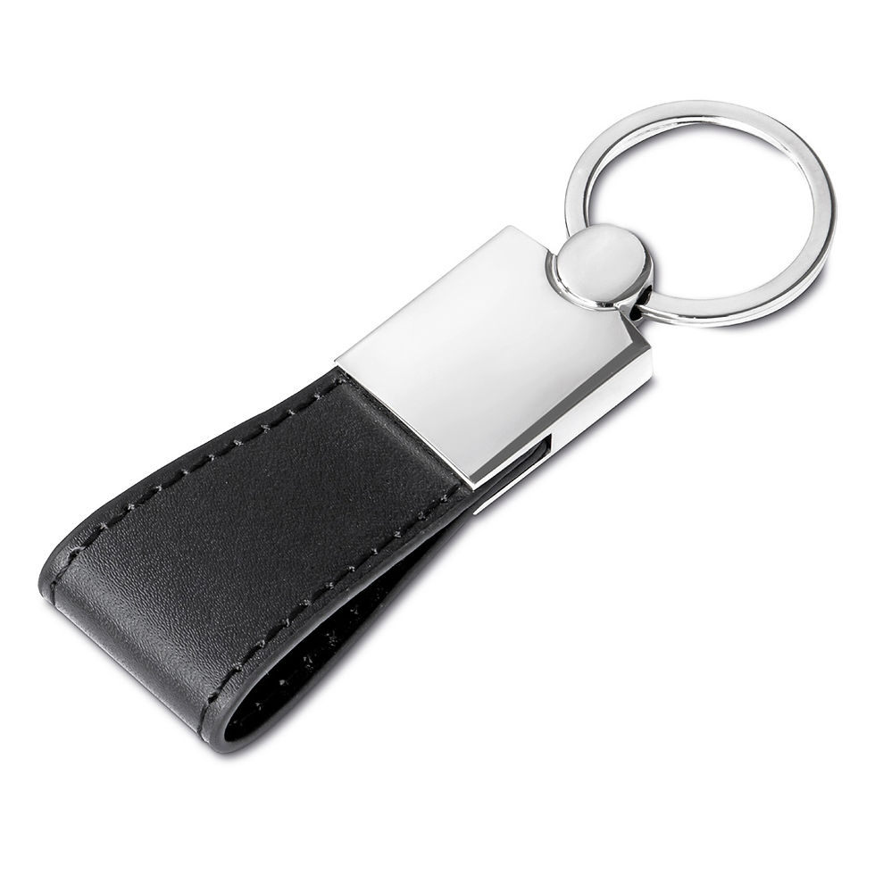 Llavero Cuero Empresarial