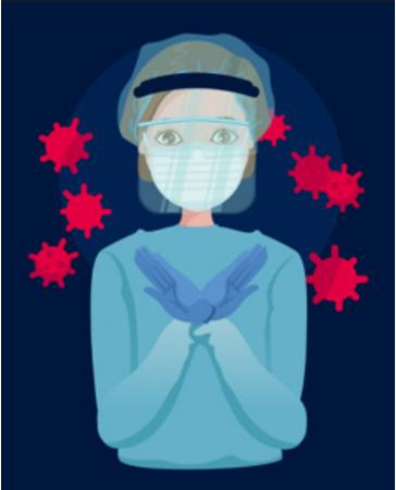 Wearing a mask and following precautions prevents Corona Virus effects.