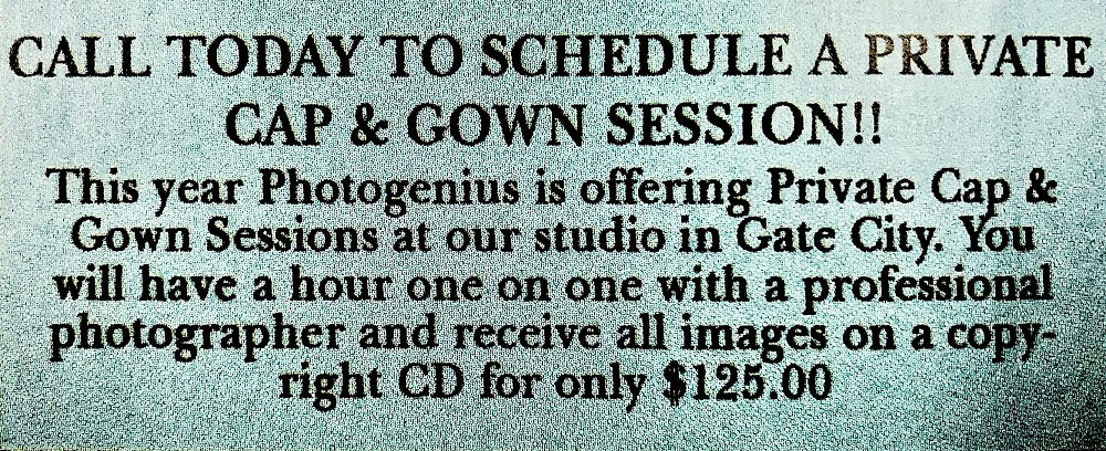Information On Cap & Gown Photos