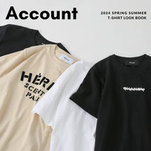 【PIC UP ITEM】Account  T-SHIRT