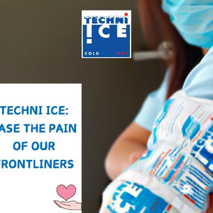 Techni Ice: Ease the pain of our Frontliners