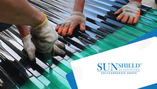 Mirror Cutting Technique with Sunshield Corrugated Sheets