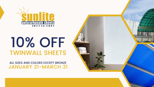 Q1 2019 Sunshield Twinwall Promo